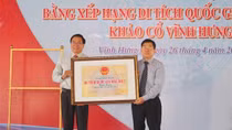Tháp cổ Vĩnh Hưng được xếp hạng Di tích Quốc gia đặc biệt