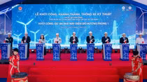 EVNGENCO2 khởi công hai dự án điện gió Hướng Phùng 1 và Đông Hải 1