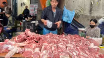 Giá thịt lợn tại chợ tăng mạnh