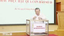 Văn phòng Trung ương Đảng ủng hộ đồng bào khắc phục hậu quả bão số 10