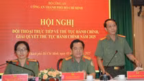 Công an TP Hồ Chí Minh đối thoại với người dân để giải quyết tốt mọi thủ tục hành chính