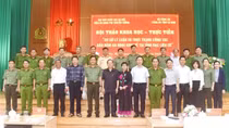 Tạo môi trường an ninh an toàn, phục vụ phát triển kinh tế, xã hội địa phương