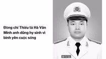Thiếu tá Hà Văn Minh anh dũng hy sinh vì bình yên cuộc sống