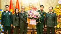 Báo CAND chúc mừng Báo QĐND