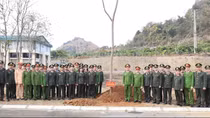 Công an các địa phương hưởng ứng Lễ phát động Tết trồng cây