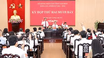Thông qua chủ trương sắp xếp đơn vị hành chính tỉnh Nam Định