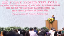 Thủ tướng phát động thi đua chào mừng Đại hội XIV của Đảng và bầu cử Quốc hội
