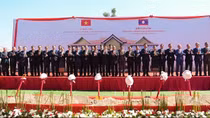 Lễ động thổ công trình Trung tâm Chỉ huy An ninh Bộ Công an Lào