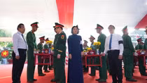 Tây Ninh: Tổ chức lễ truy điệu, an táng 159 hài cốt liệt sĩ