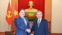 Tổng Bí thư Tô Lâm tiếp Đại sứ Hoa Kỳ Marc Knapper