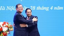 Thông cáo báo chí chung nhân chuyến thăm của Thủ tướng Nhật Bản Ishiba Shigeru