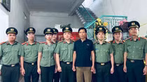 Công an TP Hồ Chí Minh thăm hỏi gia đình Thiếu tá Nguyễn Đăng Khải