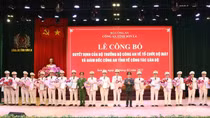 Công bố các Quyết định của Bộ trưởng Bộ Công an về tổ chức bộ máy tại Công an địa phương