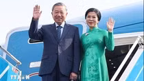 Tổng Bí thư Tô Lâm và Phu nhân lên đường thăm cấp Nhà nước Đại Hàn Dân Quốc