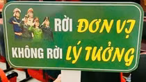 Cảm xúc ngày chia tay Công an huyện