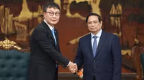 Thủ tướng tiếp lãnh đạo các tập đoàn Hàn Quốc