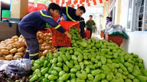 Công an Lâm Đồng hỗ trợ hàng chục tấn nông sản giúp bà con vùng lũ Khánh Hòa