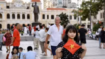 TP Hồ Chí Minh rộn ràng trước giờ diễn ra chương trình nghệ thuật "Ánh sao độc lập"
