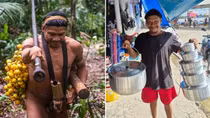 Người Korubo ra thế giới