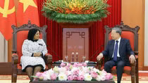 Tổng Bí thư Tô Lâm tiếp Phó Tổng Thư ký thứ nhất Đảng Đại hội Dân tộc Phi