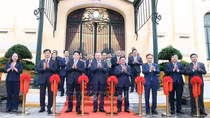Tổng Bí thư và Chủ tịch nước dự lễ bàn giao Trụ sở làm việc Cơ quan Chủ tịch nước