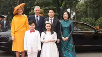 Chủ tịch nước Lương Cường chủ trì lễ đón cấp Nhà nước Nhà Vua Vương quốc Bỉ
