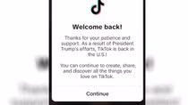 TikTok khôi phục dịch vụ tại Mỹ, gửi lời cảm ơn đặc biệt đến ông Trump