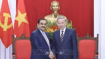 Tổng Bí thư Tô Lâm tiếp Chủ tịch Tập đoàn Adani Ấn Độ