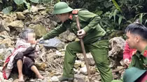 Công an xã kịp thời tìm thấy cụ bà 86 tuổi đi lạc 3 ngày trong rừng sâu