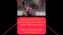 Thông tin CSGT giữ xe người vi phạm, không cho đưa người đi cấp cứu là không chính xác