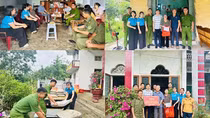 Lực lượng Công an xã ở Lào Cai với các hoạt động tri ân người có công