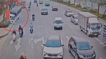 Camera AI làm rõ nguyên nhân tai nạn xe tải ở Hà Nội