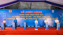 Công ty Cổ phần Nhiệt điện Quảng Ninh đăng cai tổ chức các phong trào thi đua sôi nổi