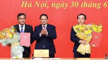 Thủ tướng trao quyết định bổ nhiệm 2 Bí thư Tỉnh ủy làm cán bộ cấp Thứ trưởng