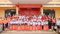 MSB trao tặng 8 phòng học và công trình vệ sinh tại Huế