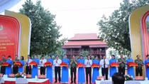 Bộ trưởng Lương Tam Quang dự khánh thành Nhà tưởng niệm Chủ tịch Hồ Chí Minh