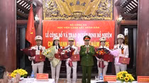 Học viện CSND trao quyết định bổ nhiệm chức danh phó giáo sư cho 10 nhà giáo