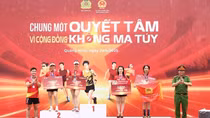 Hơn 5.000 vận động viên tham gia giải chạy “Chung một quyết tâm – Vì cộng đồng không ma túy”