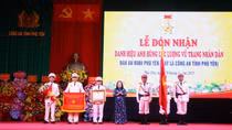 Công an Phú Yên long trọng đón nhận danh hiệu Anh hùng LLVTND của Ban An ninh tỉnh