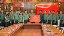 Công an Thủ đô chia sẻ khó khăn với tỉnh Lâm Đồng