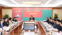 Thông cáo báo chí Kỳ họp thứ 55 của Ủy ban Kiểm tra Trung ương