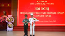 Thiếu tướng Vũ Như Hà được điều động giữ chức vụ Giám đốc Công an tỉnh Tây Ninh