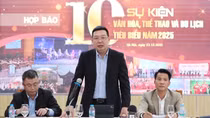 Bình chọn 10 sự kiện Văn hóa, Thể thao và Du lịch tiêu biểu năm 2025