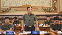 Thứ trưởng Lê Văn Tuyến làm việc với UBND TP Hồ Chí Minh về công tác PCCC và CNCH