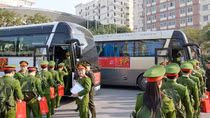 Học viện CSND tổ chức chương trình "Chuyến xe về quê ăn Tết" năm 2025