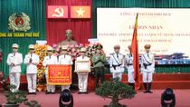 Phòng Cảnh sát hình sự Công an TP Huế đón nhận danh hiệu Anh hùng Lực lượng vũ trang nhân dân