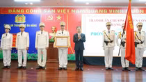 Trao Huân chương Chiến công tặng Phòng ANĐT Công an TP Đà Nẵng
