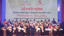 Phát động cấp quốc gia Tháng Nhân đạo năm 2025 “Hành trình nhân đạo - Lan tỏa yêu thương”