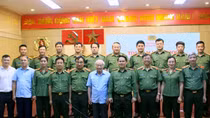 Xây dựng cán bộ Thanh tra CAND "Mắt tinh - Tâm sáng - Trí sâu - Bản lĩnh thép"