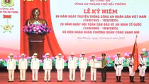 Công an TP Hải Phòng đón nhận Huân chương quân công hạng Nhì
